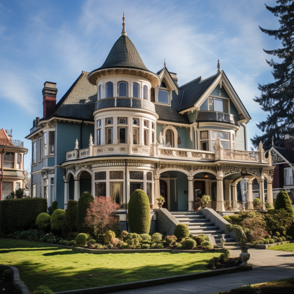 The Arundel Mansion is an exquisite and grand Victorian-style house.